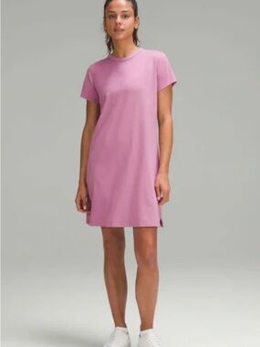 Lululemon Classic-Fit Cotton-Blend T-Shirt Dress 2